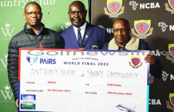 GOLF NEWS-Kericho Club’s Korir and Chepkwony grabs slots to lead Kenya winners in forthcoming World Pairs Finals in Portugal;-