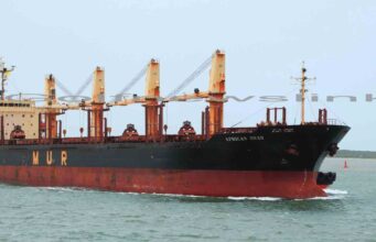 BUSINESS NEWS-MV African Swan makes maiden call at Lamu port;