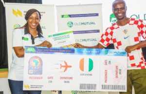 SPORTS NEWS-KCB &NBK Send 25 Staff to Africa Cup of Nations from a trip which serves as a reward for their stellar performance in the ‘Form ni AFCON’ staff incentive campaign;