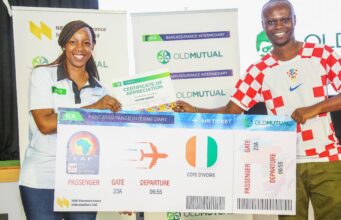 SPORTS NEWS-KCB &NBK Send 25 Staff to Africa Cup of Nations from a trip which serves as a reward for their stellar performance in the ‘Form ni AFCON’ staff incentive campaign;