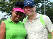 GOLF NEWS-German based Kenyan lady Golfer Masai proves her might teaming up with Husband Radtke to shine at Nyali Course in Mombasa;