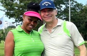 GOLF NEWS-German based Kenyan lady Golfer Masai proves her might teaming up with Husband Radtke to shine at Nyali Course in Mombasa;