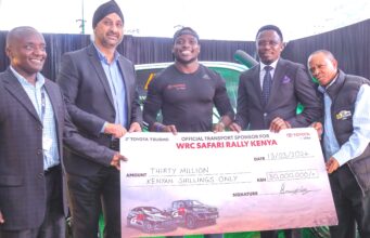 SPORTS NEWS-Toyota by CFAO pumps KShs. 30 Million towards this year’s WRC Safari Rally;