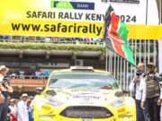 SPORTS NEWS-VROOM-off we go as President Ruto flags off the WRC safari rally in Nairobi, Kenya;