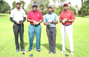 GOLF NEWS-Despite heavy rains, Gregory Mburu beats 238 Golfers to win the 2024 Patron’s (Joe Wangai) Putter tourney at Limuru;