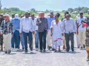 BUSINESS NEWS-PICTORIAL-lamu-Garsen road cut off by floods at Gamba in Tana River County;