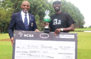 GOLF NEWS-Uganda’s Titus Okwong Clinches the 2024 NCBA Tea Fields Trophy in Kericho;
