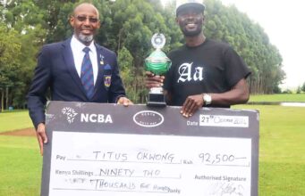 GOLF NEWS-Uganda’s Titus Okwong Clinches the 2024 NCBA Tea Fields Trophy in Kericho;