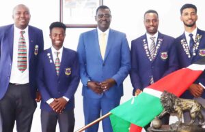 GOLF NEWS-Kenya Team Meets Principal Secretary Eng. Peter Tum for Flag Handover Ceremony Ahead of Africa Region IV Championship;