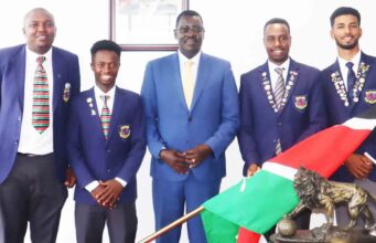 GOLF NEWS-Kenya Team Meets Principal Secretary Eng. Peter Tum for Flag Handover Ceremony Ahead of Africa Region IV Championship;