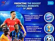 SPORTS NEWS-Predicting the biggest football moments of 2025 (DSTV content).