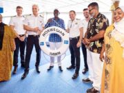 BUSINESS NEWS-Port of Mombasa celebrates arrival of luxury Cruise Liner Norwegian Dawn.