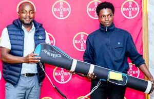 GOLF NEWS-Home golfer John Kitaka wins Machakos Leg of Bayer golf series.