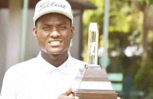 GOLF-Zambian Chuma crowned Muthaiga Open Champion.