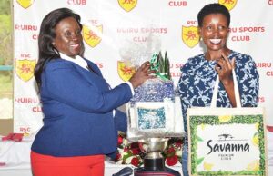 GOLF NEWS-Unbeatable Kiambu’s Joyce Wanjiru retains title, three years in a row at KLGU open meeting at Ruiru.