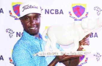 GOLF NEWS-‘Samburu One’ John Lejirma crowned the NCBA 2025 Kisii Open Champion.