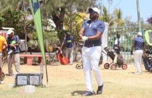 GOLF NEWS-KCB Golf Series Tour pitch camp at lake-side Nyanza Golf Club Course.