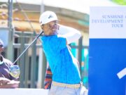 GOLF NEWS-Royal Nairobi Club’s John Lejirma in cruise control heading into the final round at Ruiru, Kenya.