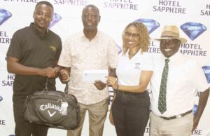 GOLF NEWS-Lawrence Gituma finally grabs the top spot in the Nomadic Tournament at the Sea-Link Mombasa Course.