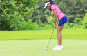 GOLF NEWS-Twelve years old Kanana delighted after triumphing in the Muthaiga Ladies Open at Muthaiga, Nairobi.