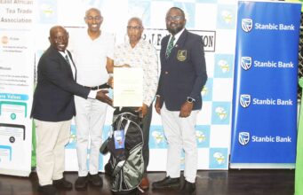 GOLF NEWS-Wesley Bosuben braves heavy winds to clinch the EATTA top prize at Mombasa golf club.