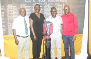 GOLF NEWS-Major Joel Mochanga claims LSK top prize at the Sea-Link Mombasa golf course.