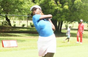 GOLF NEWS-Kenya’s Naomi Wafula brightens Team Kenya camp with a ‘Hole-in-One” ace at SportsBiz Africa Golf Championship.