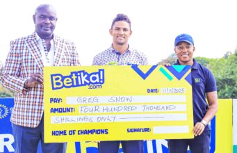 GOLF NEWS-Greg Snow unleash his skills to Lift the 2025 Limuru Betika Masters Title at Limuru.