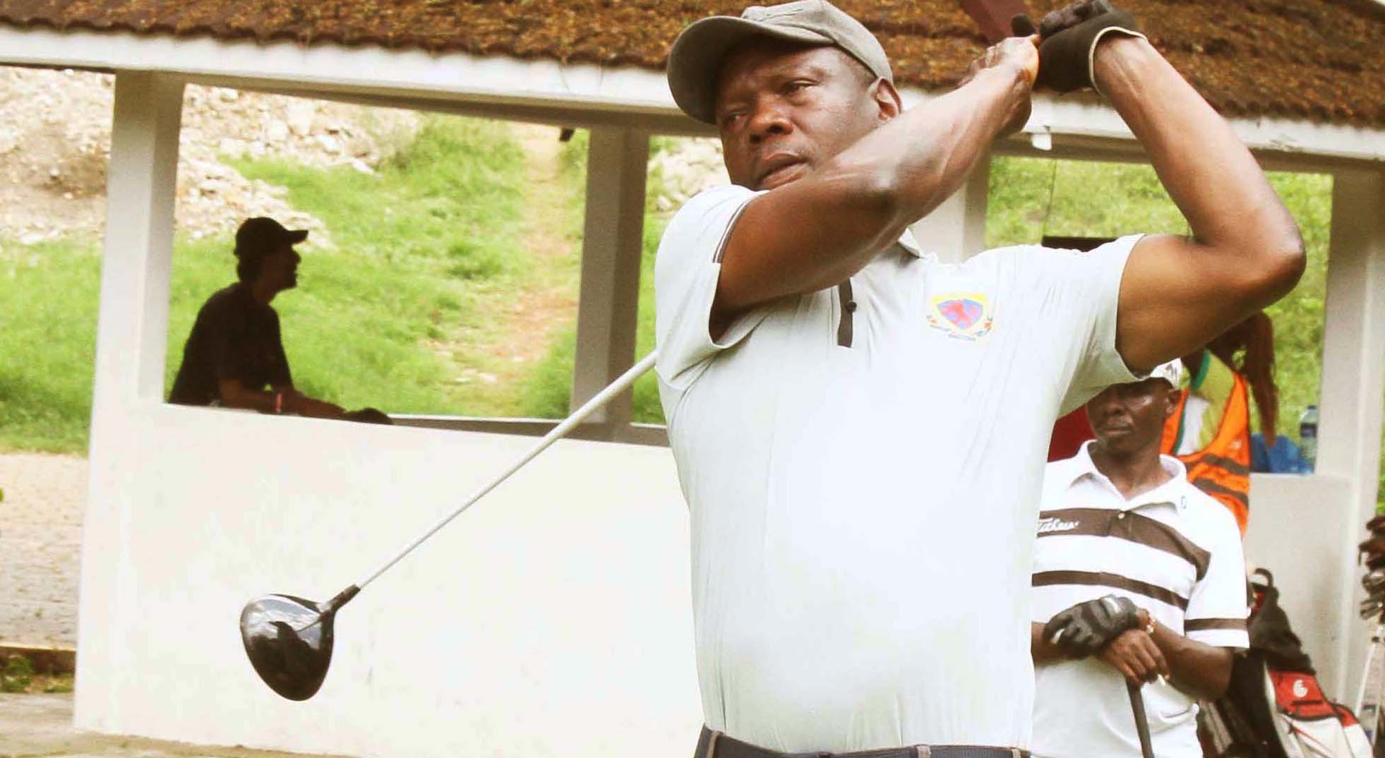 ERIC NYONGESA-MULEMBE GOLFINF SOCIETY CHAIRMAN
