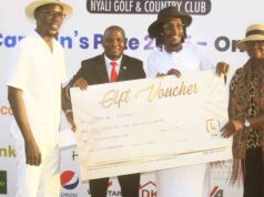 GOLF NEWS-Edwin Kiptoo emerge victorious in 2025 Captain’s (Omar Lewa) Prize tournament at Nyali.