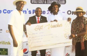 GOLF NEWS-Edwin Kiptoo emerge victorious in 2025 Captain’s (Omar Lewa) Prize tournament at Nyali.