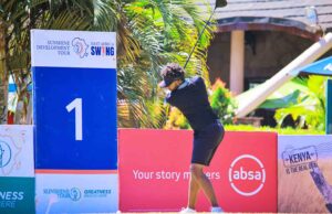 GOLF NEWS-Nyeri’s Mutahi Kibugu and Uganda’s Willy Dues Share Sunshine Development Tour Absa Invitational Lead at Thika Greens Ahead of Final Round.