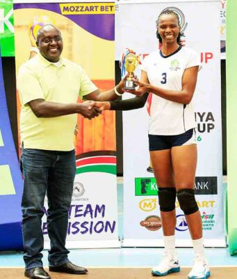 SPORTS NEWS-KCB Eyes Victory over Young Spikers in KVF League.