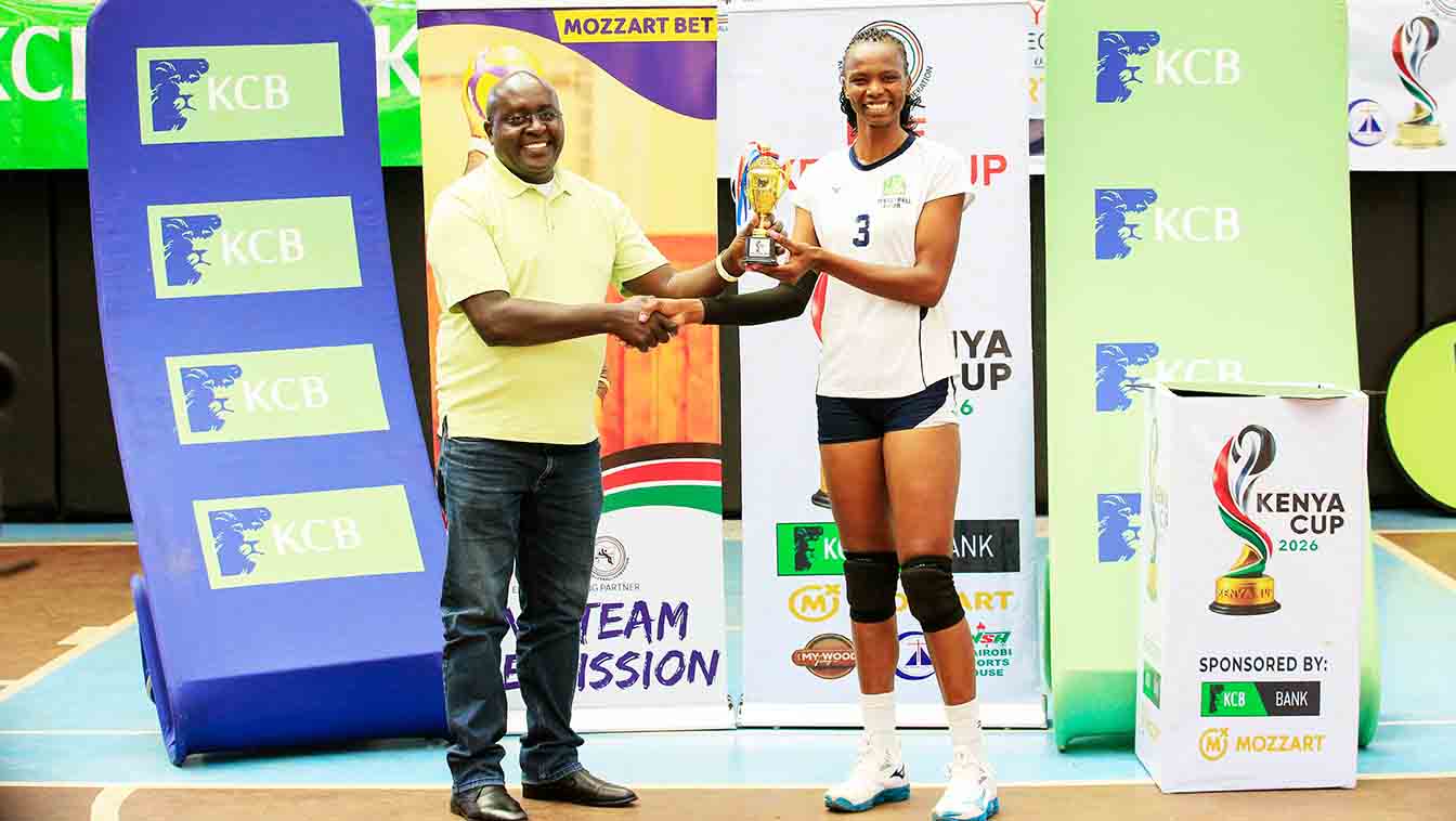 MAGDALLENE MWENDE-KCB -VOLLEY BALL PLAYER