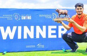 GOLF NEWS-Amateur Ali Wasim celebrates big win in the Sunshine Development Tour Qualifying School Title at Limuru.