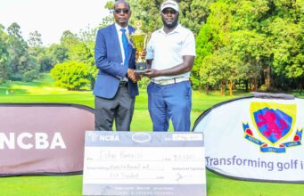 GOLF NEWS-Nakuru’s John Kamaisi wins the 2026 NCBA Kiambu Open Championship and walked away with Ksh. 92,500 from the Ksh.500,000 prize purse.