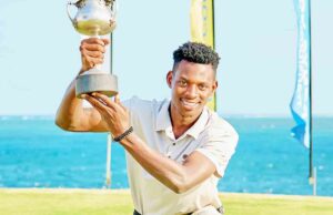 GOLF NEWS-Rwandese Hitayezu holds steady to win NCBA Coast Open ‘Barry Cup’ at Seafront Mombasa.