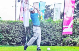 GOLF NEWS-Kenyan Jay Sandhu miss day one lead narrowly to Zambian Gilbert Chalwe in the NCBA Limuru Open at Limuru.