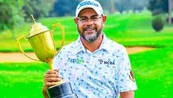 GOLF NEWS-Muthaiga’s Jay Sandhu reclaims KAGC lead after winning the 2026 NCBA Limuru Open at Limuru.