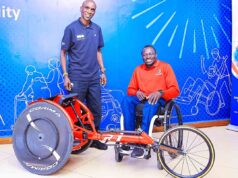 MOBILITY CAMPAIGN-Eliud Kipchoge endorses race for mobility campaign Aimed at Raising Funds for Pediatric Wheelchairs.