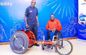 MOBILITY CAMPAIGN-Eliud Kipchoge endorses race for mobility campaign Aimed at Raising Funds for Pediatric Wheelchairs.