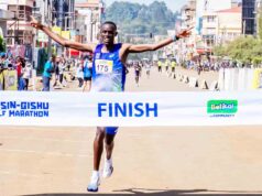 BETIKA MARATHON-Erick kiplangat and Millicent Jelimo Triumph in Betika Uasin Gishu Half Marathon at Eldoret.