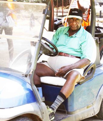 SAL DAVIS-The unstoppable 85 years old, from International stage to fairways, defying age at the greens of Nyali.
