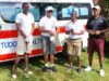 JIF-Susan stokes endures a bright Coastal sunny day to shine in a charity fest at Nyali.